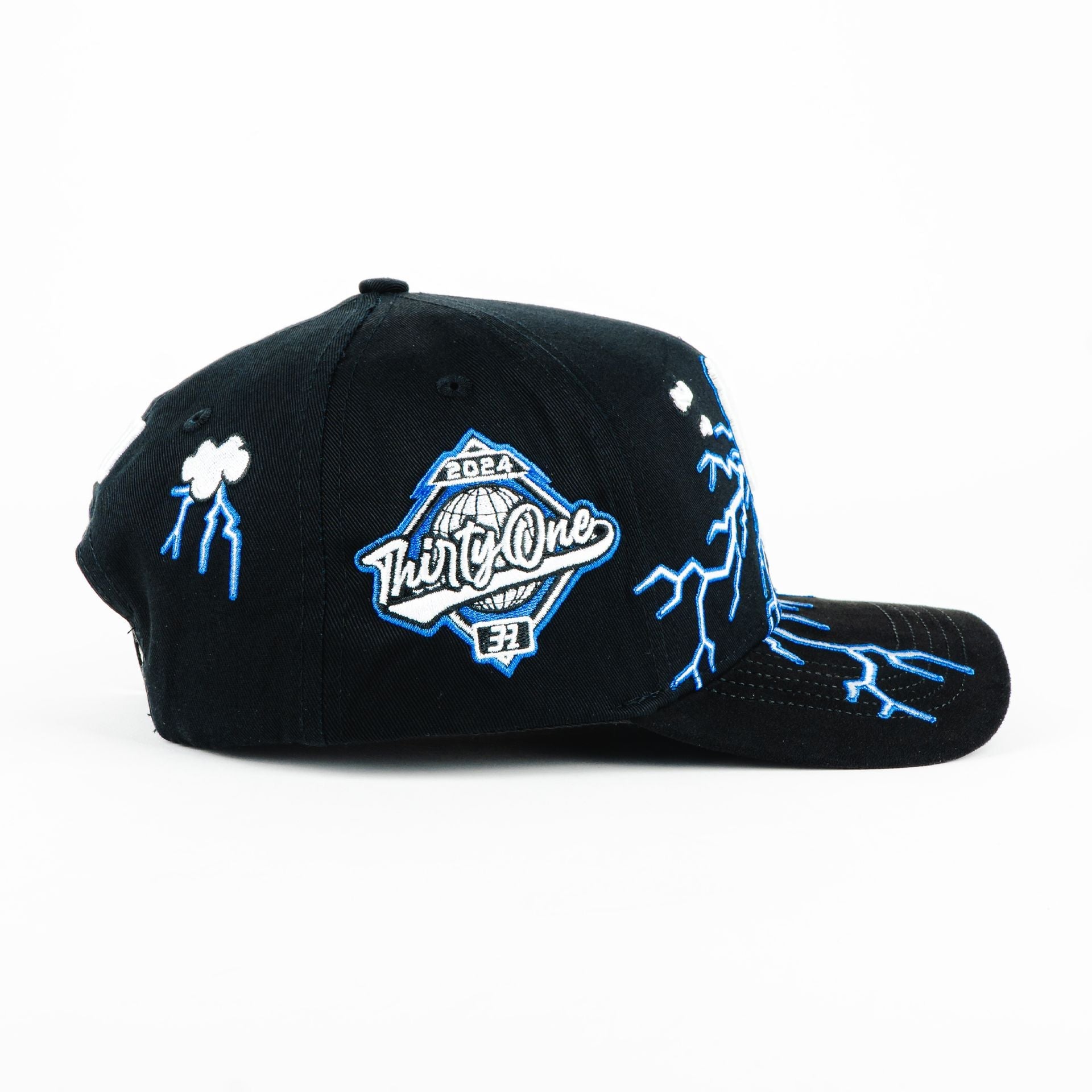Gorra 31 Hats LA ELECTRIC BLACK | Snapback Visera Curva
