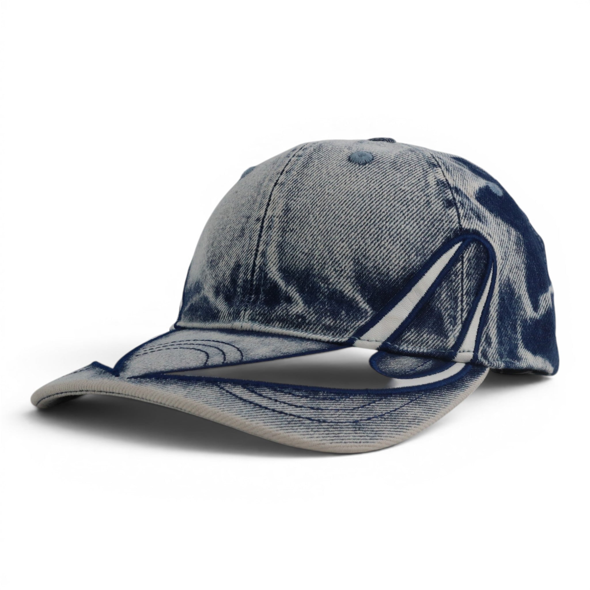 DOUBLE SLIDE DENIM NAVY/WHITE