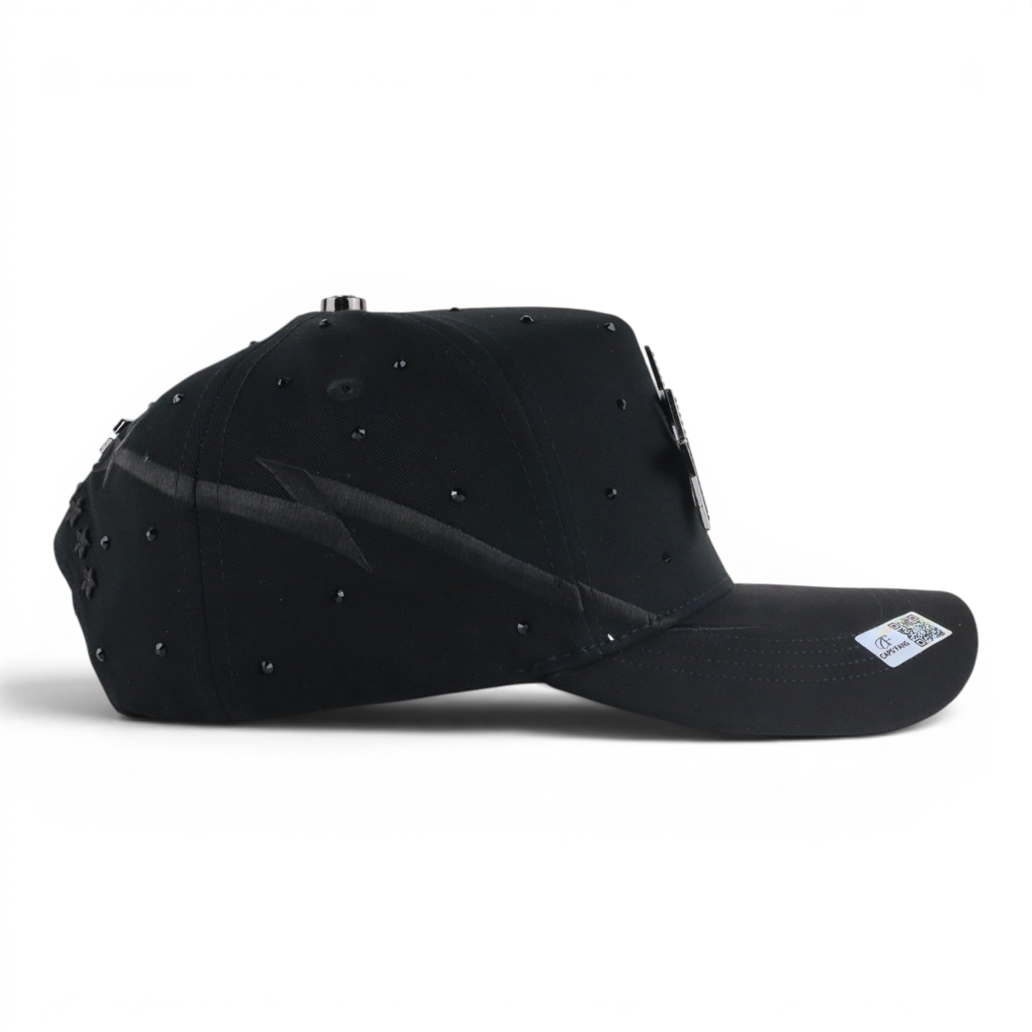 3 STARS VISOR SUEDE BLACK