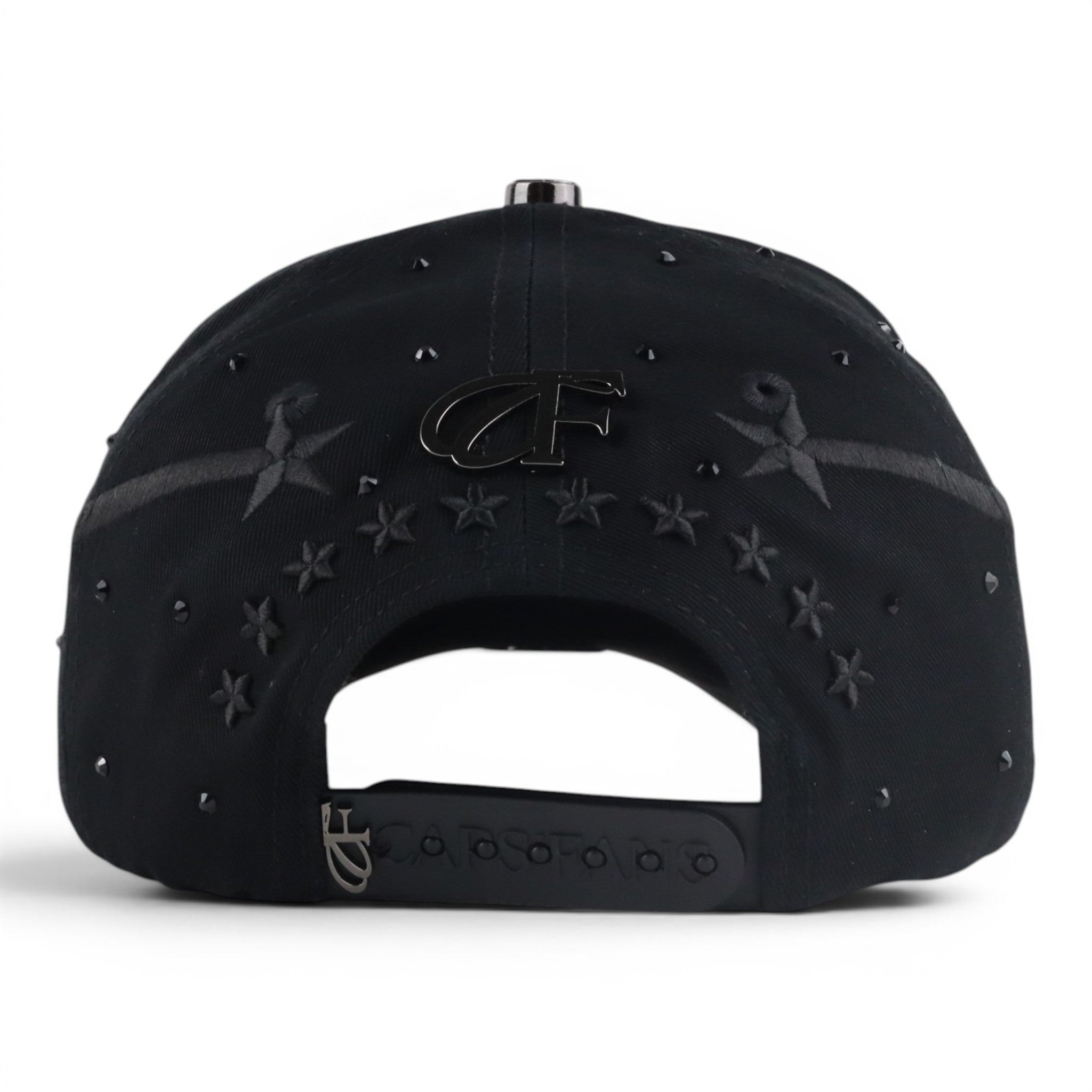 3 STARS VISOR SUEDE BLACK